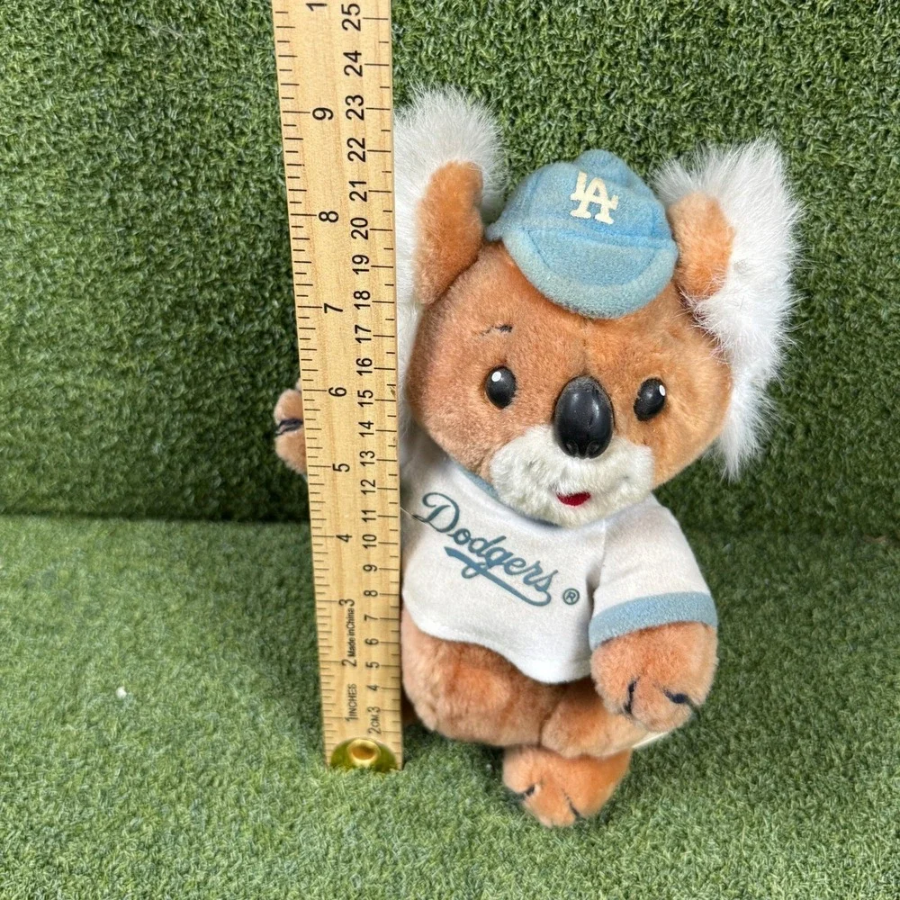Vintage Los Angeles Dodgers Koala Plush Toy‎ MLB Baseball Fan Mascot 10in